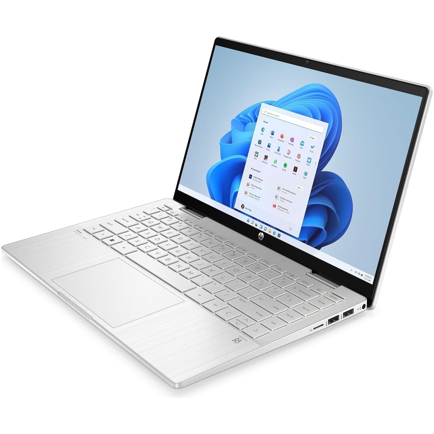 HP Pavilion x360 14-ek1511sa 2-in-1 14" Touchscreen Laptop (Intel i3-1315U, 8GB RAM, 256GB SSD, Windows 11) - Silver - 3